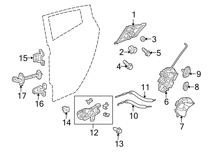 9REAR DOOR. LOCK & HARDWARE.https://images.simplepart.com/images/parts/motor/fullsize/4848495.png