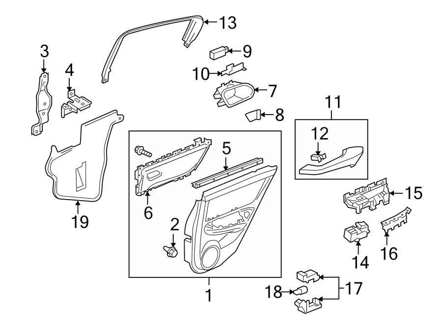 14REAR DOOR. INTERIOR TRIM.https://images.simplepart.com/images/parts/motor/fullsize/4848500.png