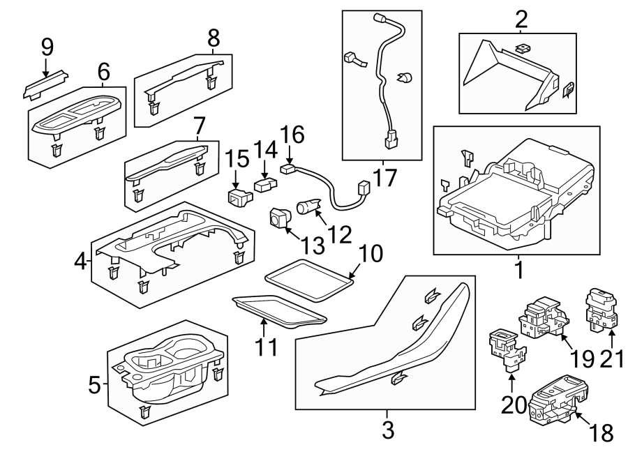 CENTER CONSOLE.