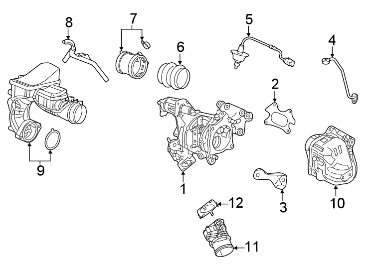 6Engine / transaxle. Turbocharger & components.https://images.simplepart.com/images/parts/motor/fullsize/4851185.png