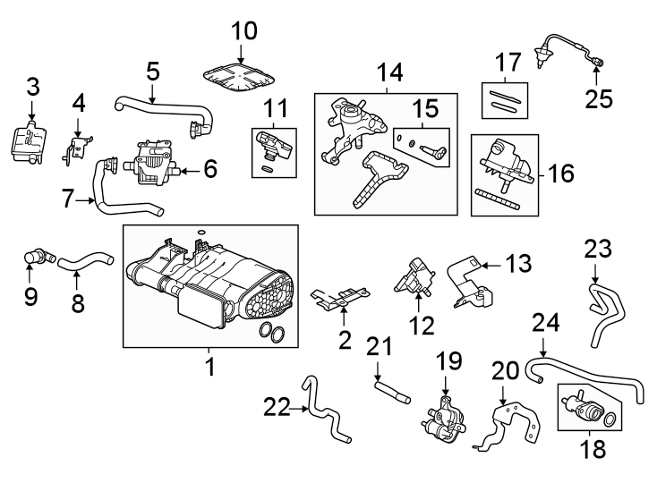 19Emission system. Emission components.https://images.simplepart.com/images/parts/motor/fullsize/4851245.png