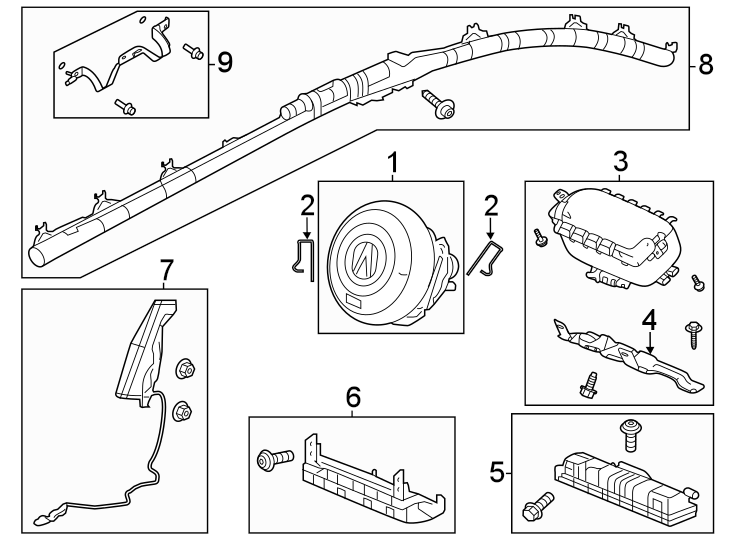 Restraint systems. Air bag components.