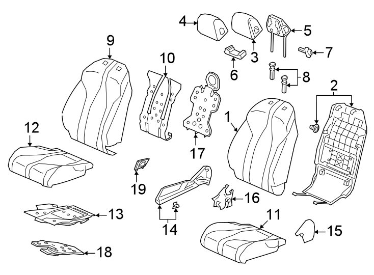 14Seats & tracks. Passenger seat components.https://images.simplepart.com/images/parts/motor/fullsize/4851395.png