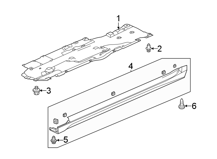 2Pillars. Rocker & floor. Exterior trim.https://images.simplepart.com/images/parts/motor/fullsize/4851455.png