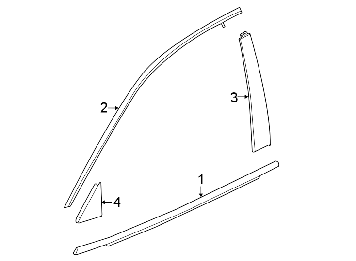 2Front door. Exterior trim.https://images.simplepart.com/images/parts/motor/fullsize/4851470.png