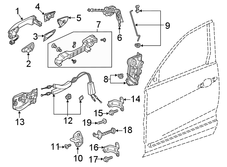 8Front door. Lock & hardware.https://images.simplepart.com/images/parts/motor/fullsize/4851485.png