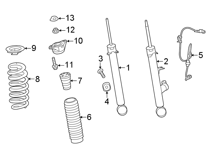 13Rear suspension. Struts & components.https://images.simplepart.com/images/parts/motor/fullsize/4851560.png