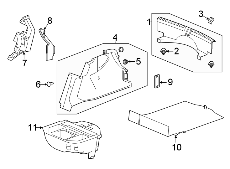 11Rear body & floor. Interior trim.https://images.simplepart.com/images/parts/motor/fullsize/4851620.png