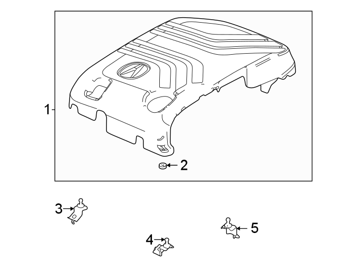 5Engine / transaxle. Engine appearance cover.https://images.simplepart.com/images/parts/motor/fullsize/4851730.png