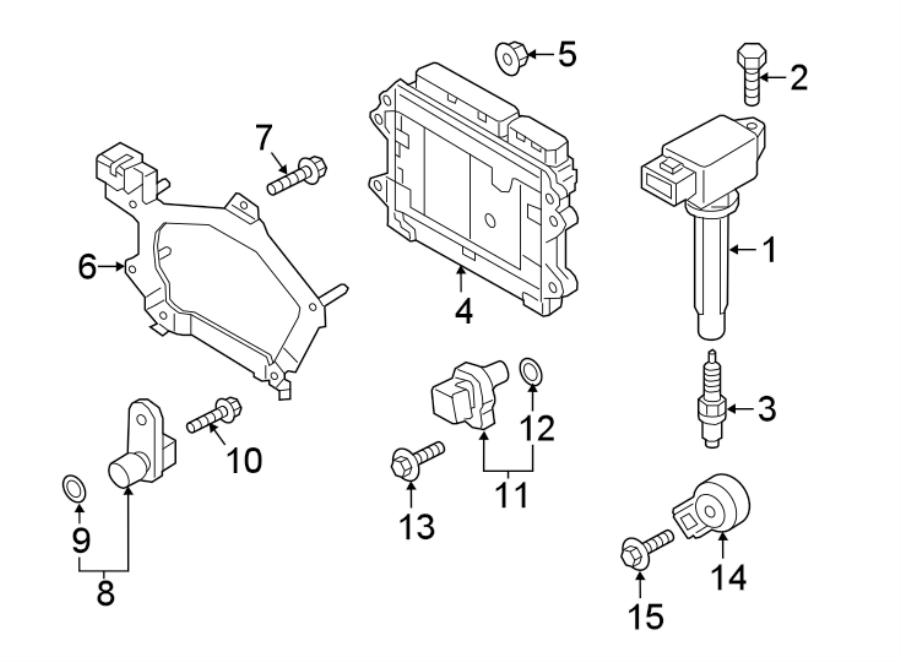 Diagram IGNITION SYSTEM. for your Mazda B3000  