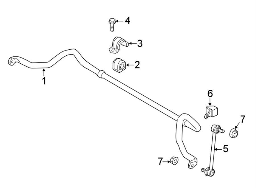 Diagram FRONT SUSPENSION. STABILIZER BAR & COMPONENTS. for your 2017 Mazda MX-5 Miata  RF Club Convertible 