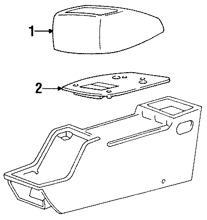 Diagram MINI CONSOLE. for your 2013 Mazda CX-5   