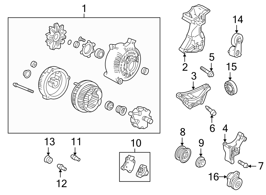 Diagram Alternator. for your 2008 Mazda B2300   