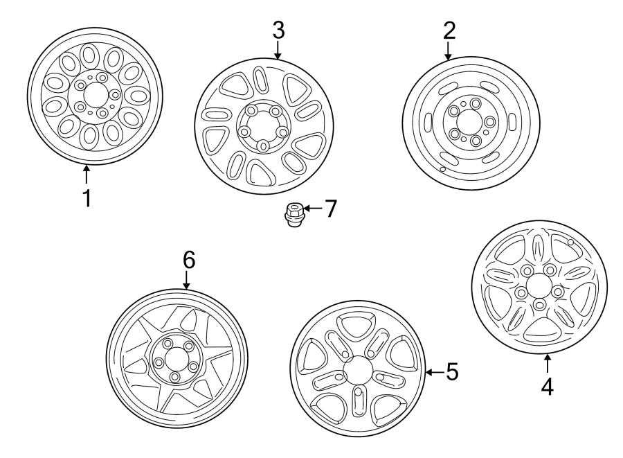 Diagram WHEELS. for your 2013 Mazda MX-5 Miata 2.0L M/T Club Convertible 
