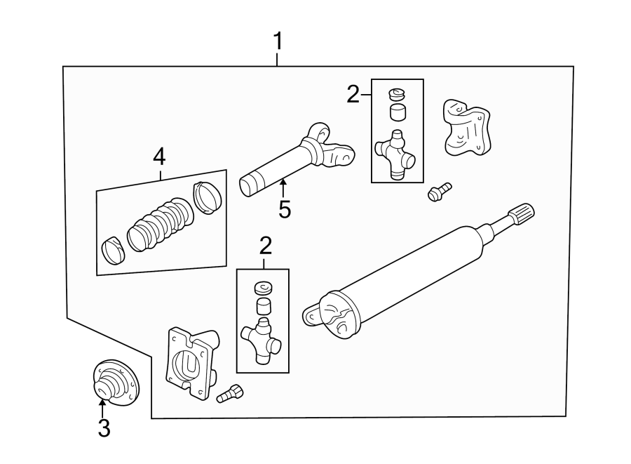 Diagram REAR SUSPENSION. DRIVE SHAFT. for your 2015 Mazda CX-5  Sport Sport Utility 