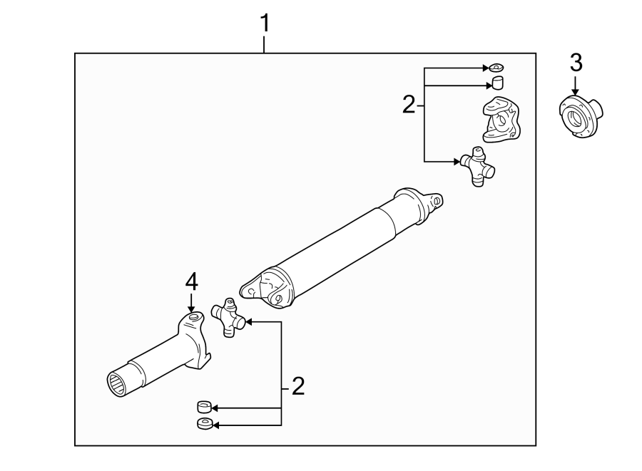 Diagram REAR SUSPENSION. DRIVE SHAFT. for your 2008 Mazda CX-7   