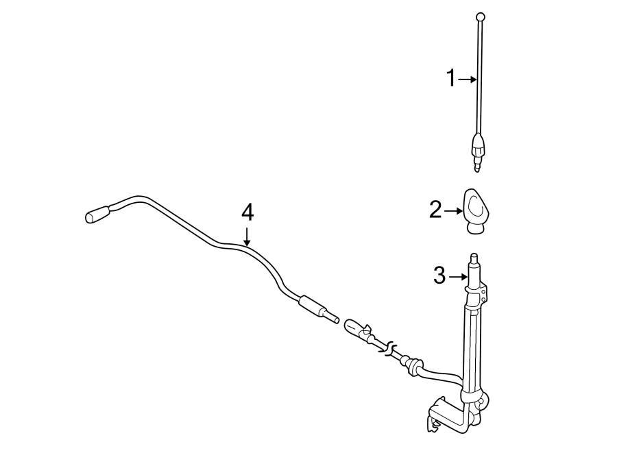 Diagram ANTENNA. for your 2021 Mazda CX-5   