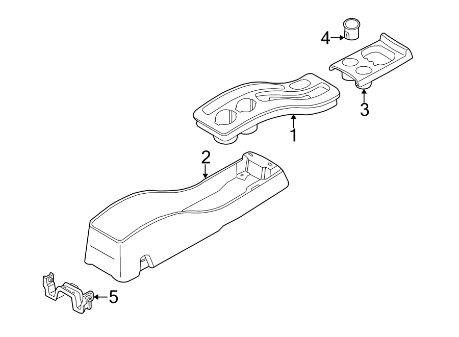 Diagram CENTER CONSOLE. for your 2016 Mazda 6   