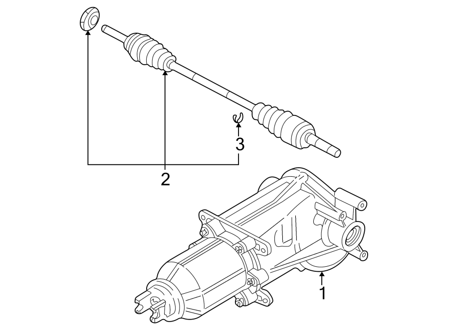 Diagram REAR SUSPENSION. AXLE & DIFFERENTIAL. for your 2022 Mazda CX-5   