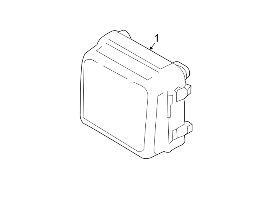 Full size assembly image of CRUISE CONTROL SYSTEM. (1/1)