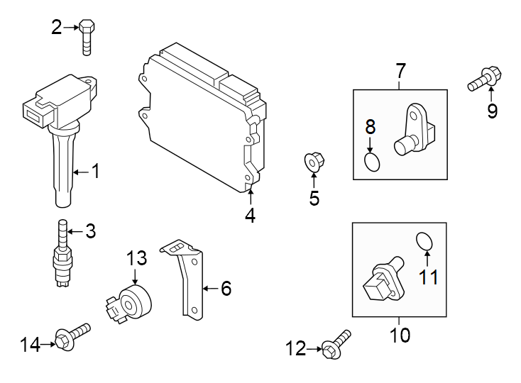 Diagram Ignition system. for your 2007 Mazda B2300   