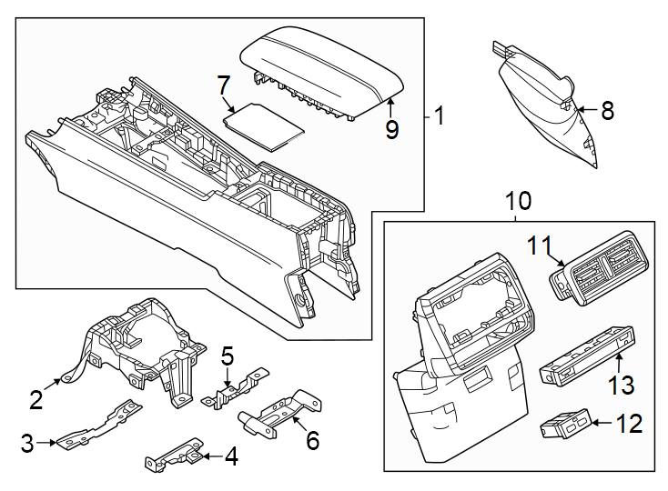 Diagram Console. for your Mazda