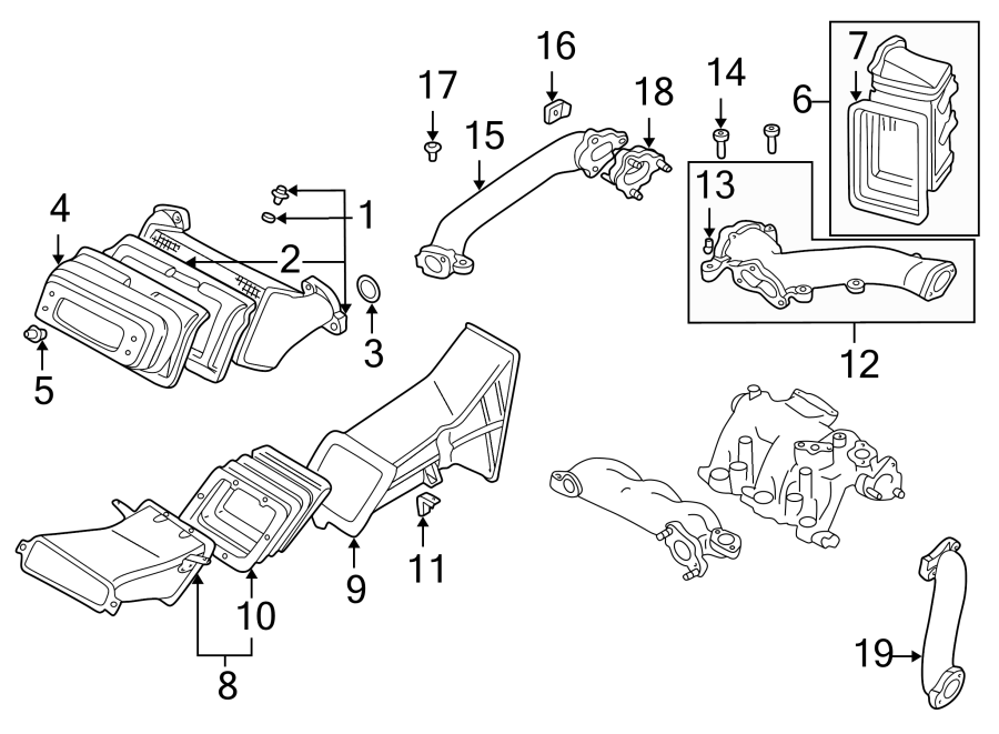 Diagram INTERCOOLER. for your 1997 Mazda Millenia   