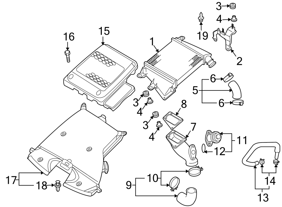 Diagram INTERCOOLER. for your 2014 Mazda MX-5 Miata   