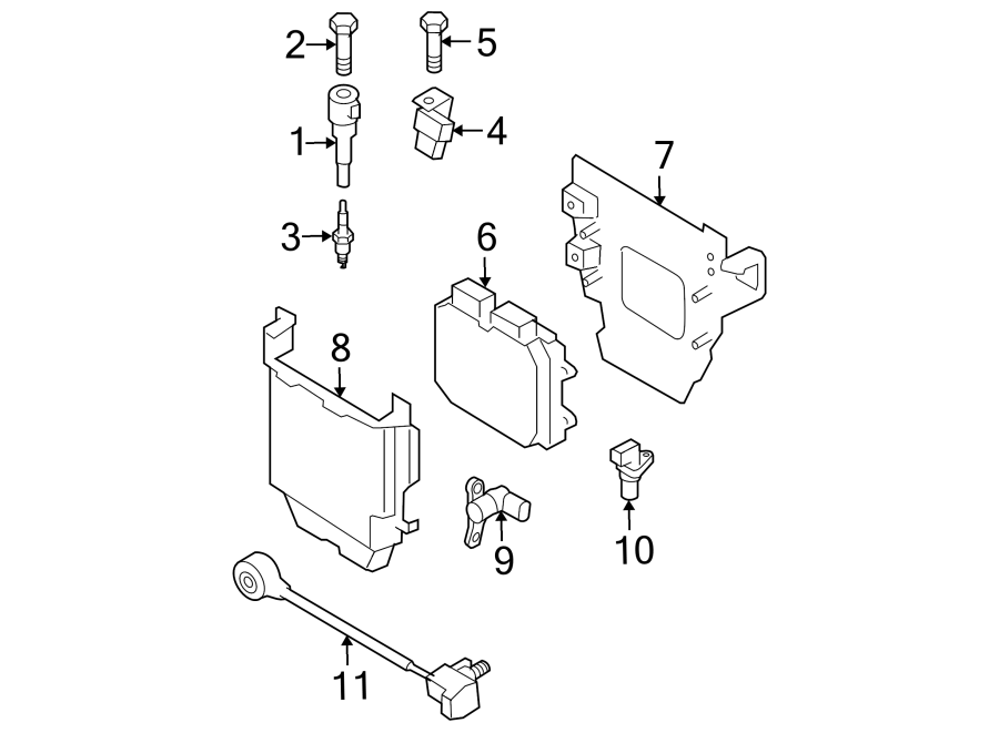 Diagram IGNITION SYSTEM. for your Mazda