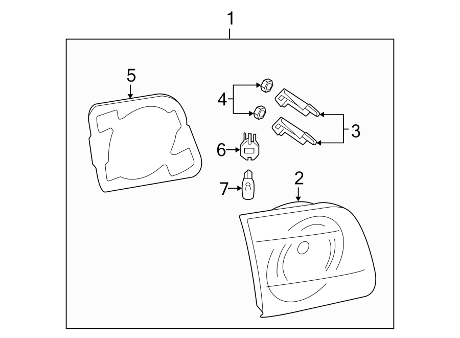 Diagram REAR LAMPS. BACKUP LAMPS. for your 2019 Mazda MX-5 Miata  RF Grand Touring Convertible 