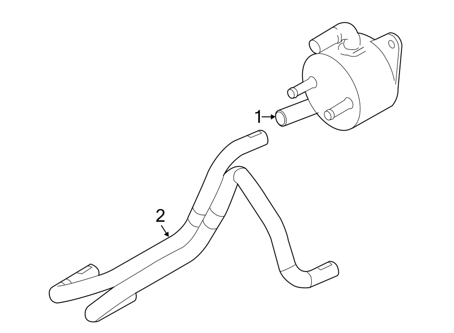 2010 mazda 3 transmission oil cooler