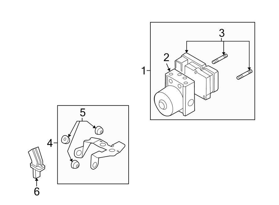 Diagram ABS COMPONENTS. for your 2021 Mazda CX-5 2.5L SKYACTIV A/T AWD Grand Touring Reserve Sport Utility 