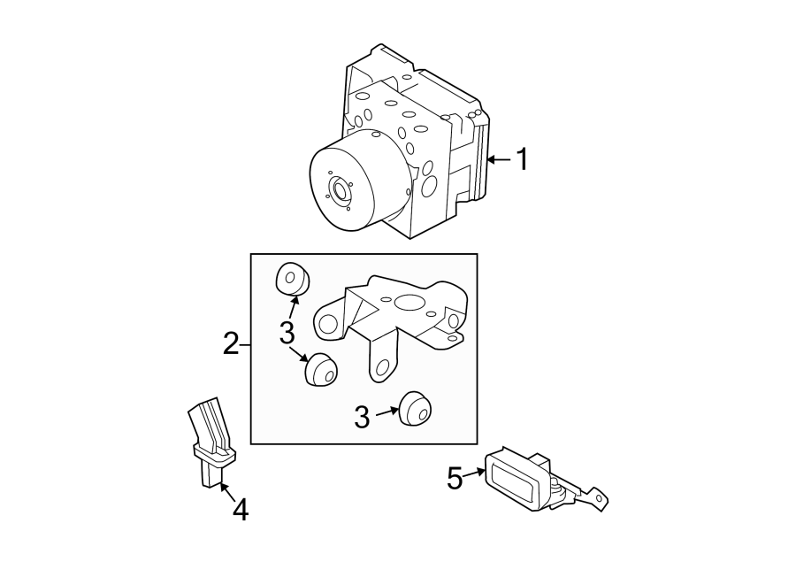 Diagram Abs components. for your 2021 Mazda CX-5 2.5L SKYACTIV A/T AWD Grand Touring Reserve Sport Utility 