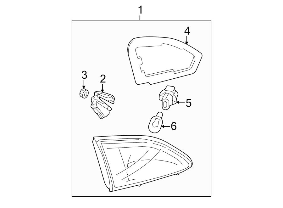 Diagram REAR LAMPS. BACKUP LAMPS. for your 2010 Mazda MX-5 Miata   