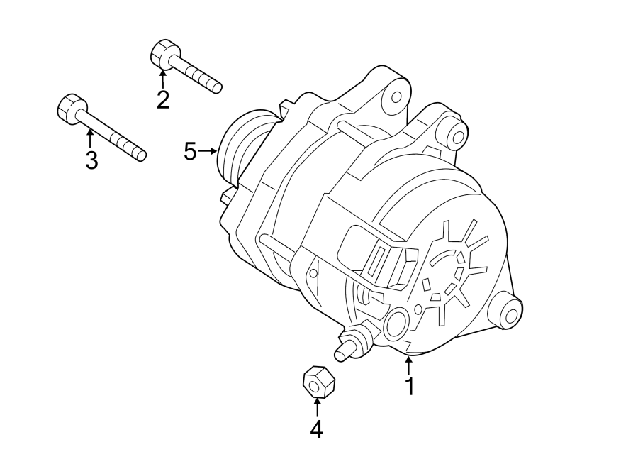 Diagram ALTERNATOR. for your Mazda