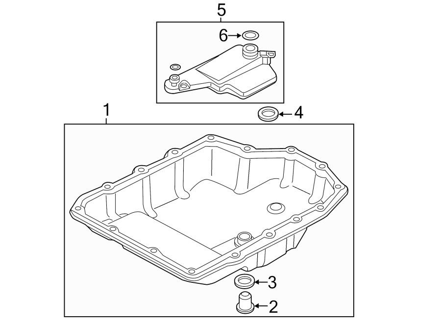 Diagram ENGINE / TRANSAXLE. TRANSAXLE PARTS. for your 2009 Mazda MX-5 Miata   