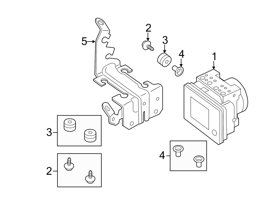 Diagram Abs components. for your 2021 Mazda CX-5 2.5L SKYACTIV A/T AWD Grand Touring Reserve Sport Utility 