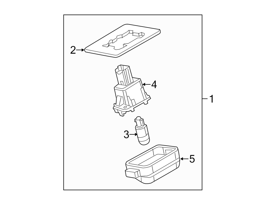 Diagram REAR LAMPS. LICENSE LAMPS. for your 2024 Mazda MX-5 Miata   