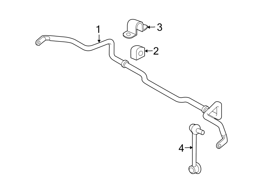 Diagram FRONT SUSPENSION. STABILIZER BAR & COMPONENTS. for your 2023 Mazda MX-5 Miata   