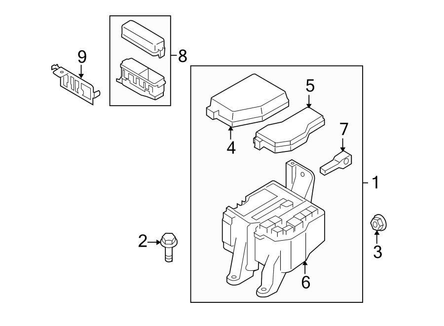 Diagram ELECTRICAL COMPONENTS. for your 2021 Mazda CX-5 2.5L SKYACTIV A/T AWD Grand Touring Reserve Sport Utility 