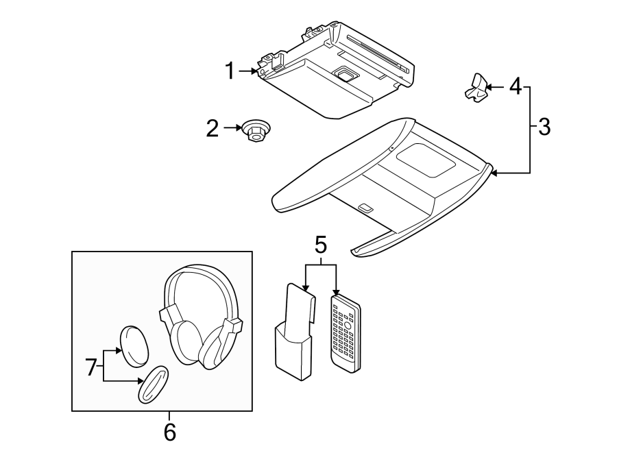 Diagram ENTERTAINMENT SYSTEM COMPONENTS. for your 2013 Mazda