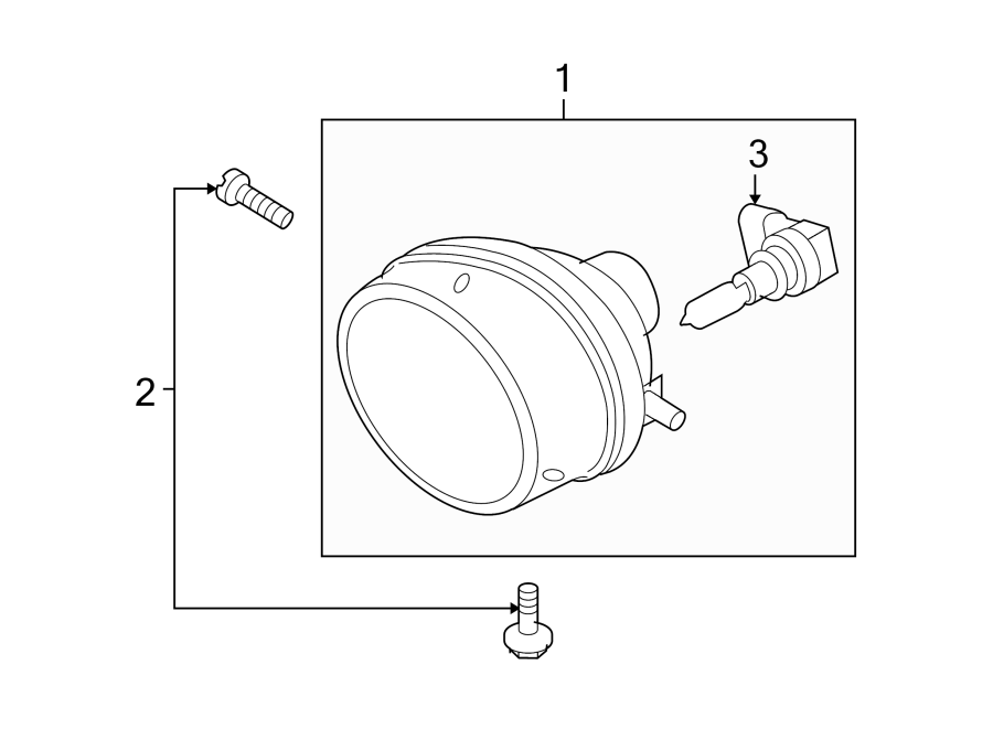 Diagram FRONT LAMPS. FOG LAMPS. for your 2007 Mazda MX-5 Miata  Sport Convertible 