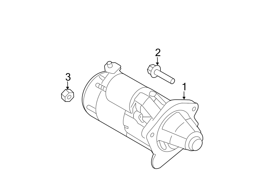 Diagram STARTER. for your 2009 Mazda B2300   