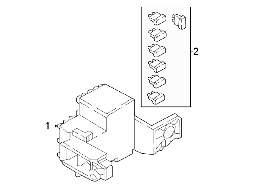 Diagram FUSE & RELAY. for your 2017 Mazda MX-5 Miata   