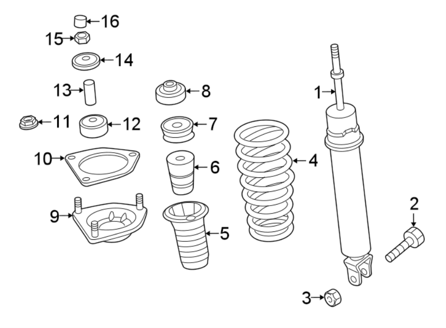 Diagram FRONT SUSPENSION. STRUTS & COMPONENTS. for your 2017 Mazda CX-5 2.5L SKYACTIV A/T FWD Grand Touring Sport Utility 