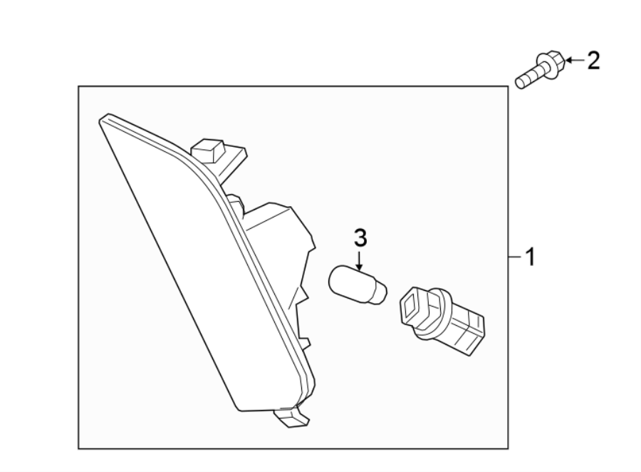 Diagram REAR LAMPS. SIDE MARKER LAMPS. for your 2021 Mazda CX-5 2.5L SKYACTIV A/T AWD Sport Sport Utility 