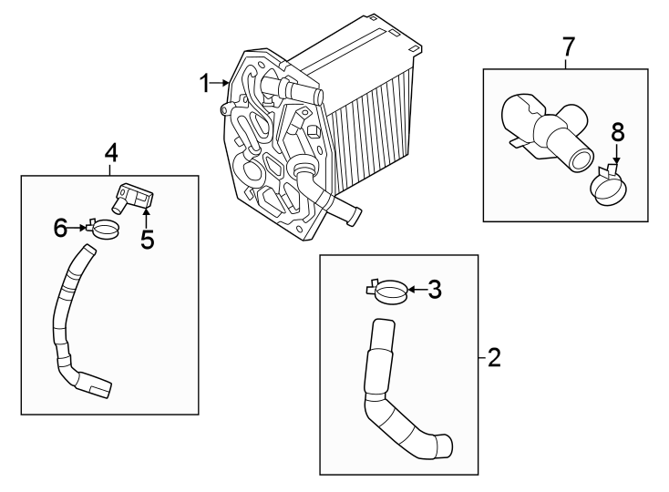 Diagram Intercooler. for your Mazda