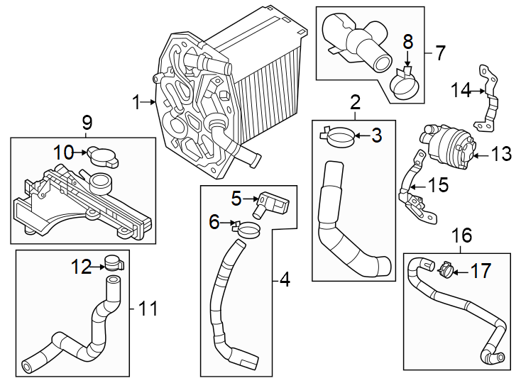 Diagram Intercooler. for your Mazda