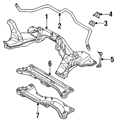 Diagram FRONT SUSPENSION. SUSPENSION COMPONENTS. for your 2013 Mazda MX-5 Miata   