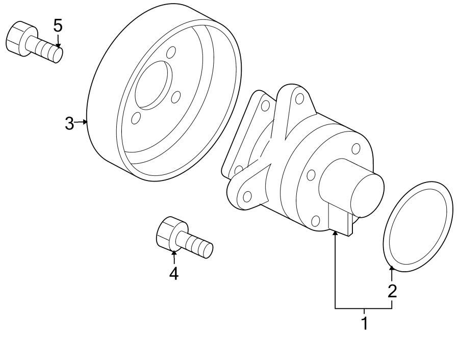 Diagram WATER PUMP. for your 2017 Mazda CX-5   